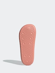 adidas originals Red Adilette Ayoon Sandals - Image 6 of 8