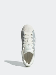 adidas Originals White Superstar Trainers - Image 5 of 8