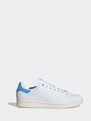 adidas Originals Blue/White Stan Smith Trainers - Image 1 of 8