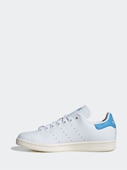 adidas Originals Blue/White Stan Smith Trainers - Image 4 of 8