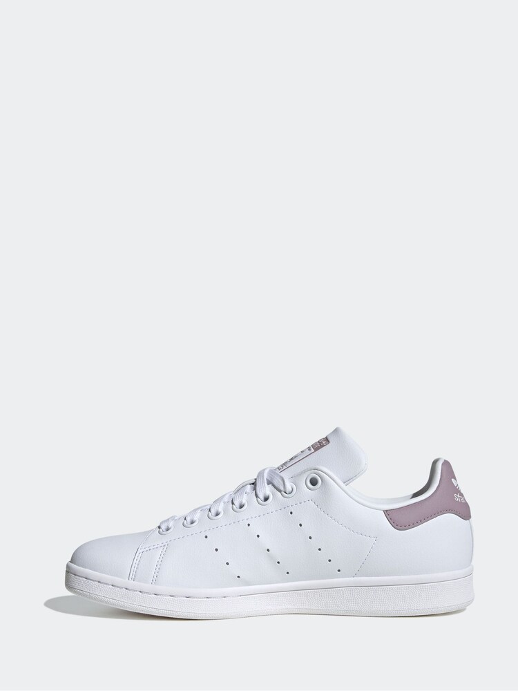 adidas Originals Stan Smith White Trainers - Image 2 of 9