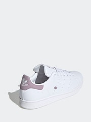 adidas Originals Stan Smith White Trainers - Image 3 of 9