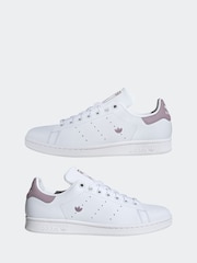 adidas Originals Stan Smith White Trainers - Image 5 of 9