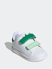 adidas Originals Stan Smith Comfort Closure White Trainers - Image 3 of 7