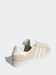 adidas Originals White Superstar Trainers - Image 4 of 8