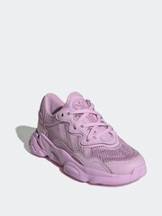 adidas Originals Purple Ozweego Trainers - Image 2 of 9