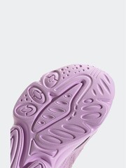 adidas Originals Purple Ozweego Trainers - Image 7 of 9