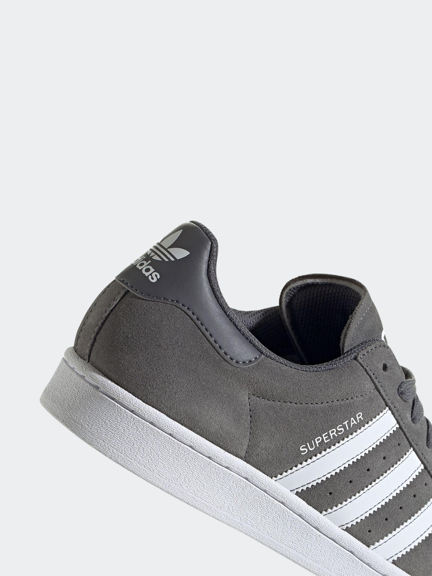 Buy adidas Originals Grey Superstar Traniers from Next Luxembourg