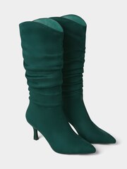 Joe Browns Green Storyville Slouchy Boots - Image 2 of 3