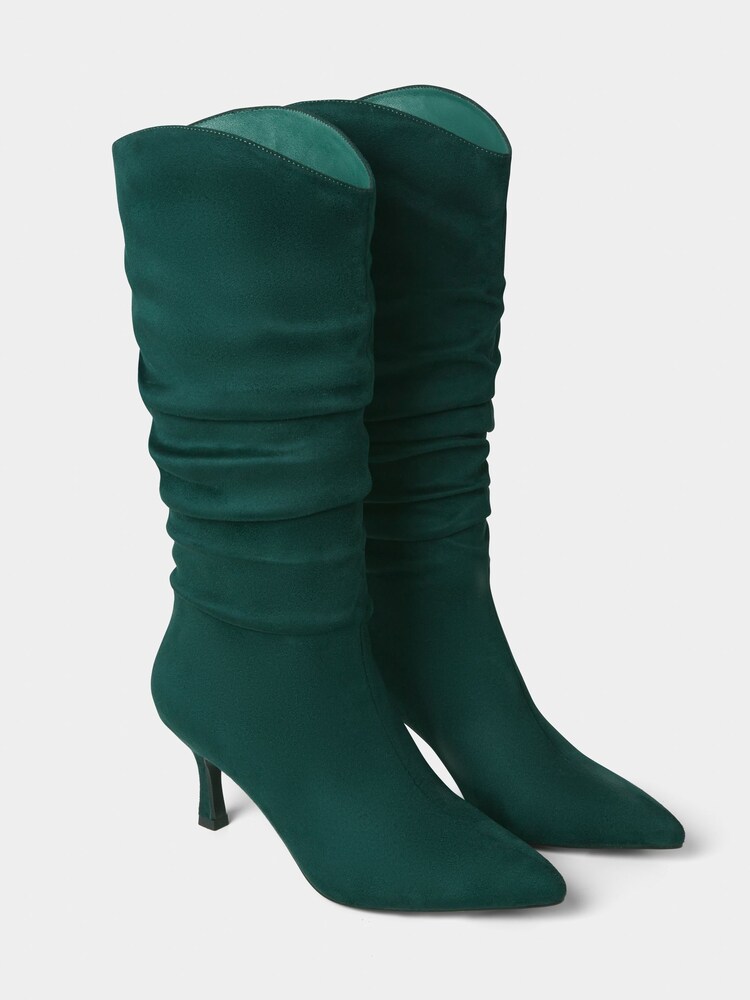 Joe Browns Green Storyville Slouchy Boots - Image 2 of 3