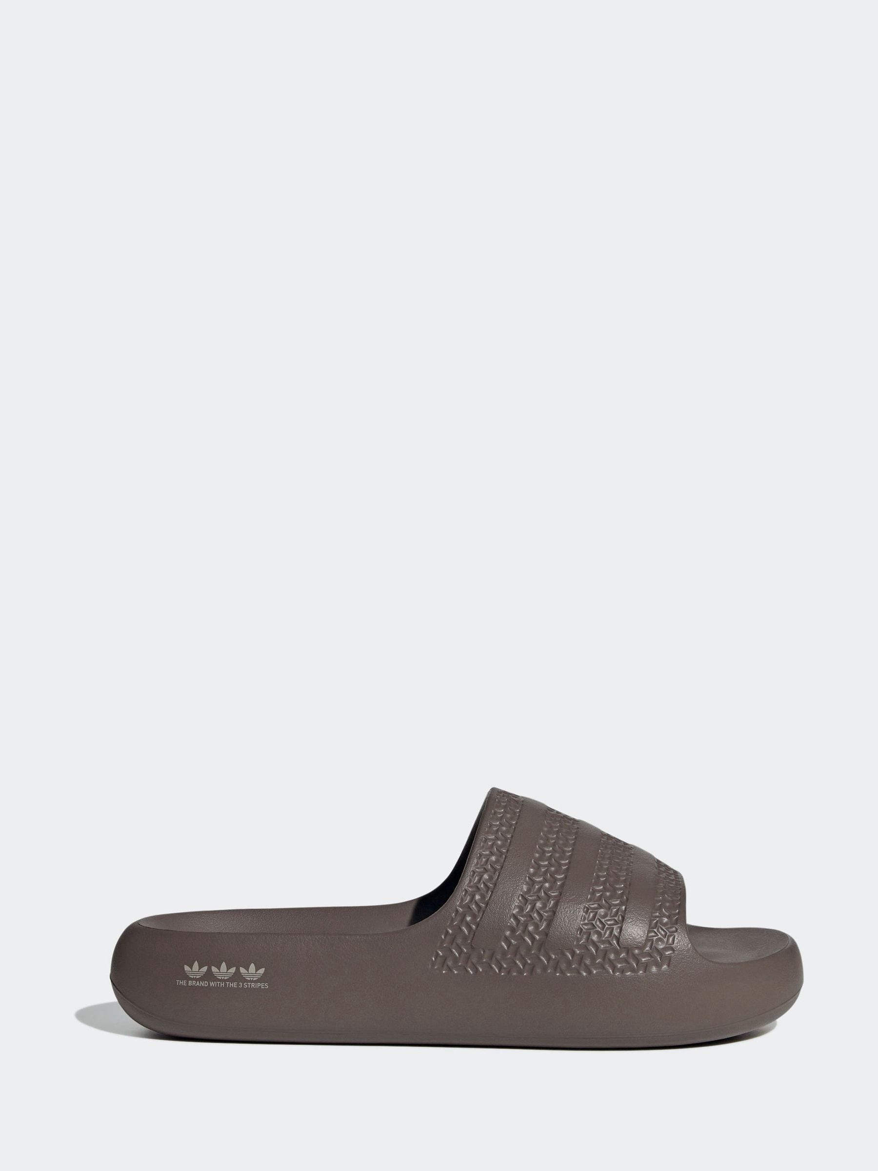 Buy adidas originals Brown Dark Adilette Ayoon Sandals from Next USA