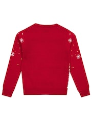 Character Red Star Wars Darth Vader Christmas Jumper - Image 2 of 6