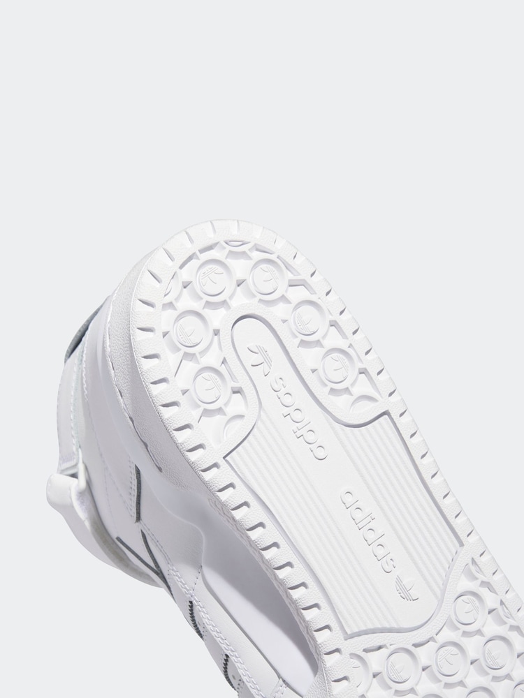 adidas Originals Off White Forum Mid Trainers - Image 11 of 11