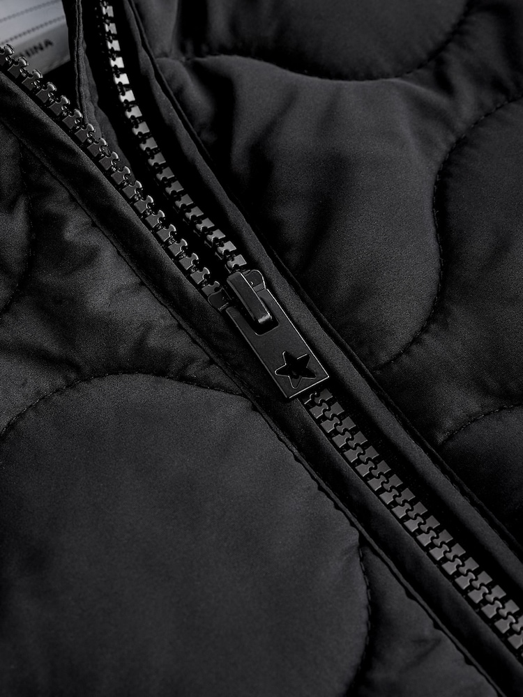 Black Quilted Gilet (3mths-10yrs) - Image 3 of 3