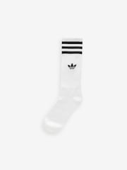 adidas Originals Off White High Crew Socks - Image 3 of 5