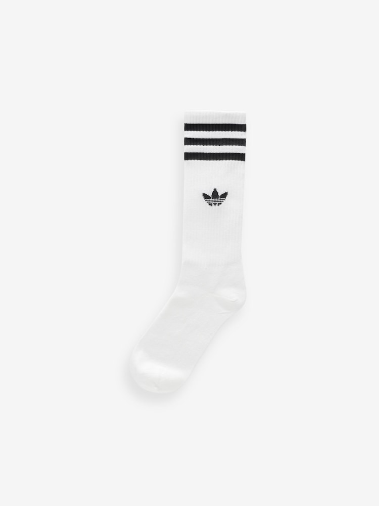 adidas Originals Off White High Crew Socks - Image 3 of 5