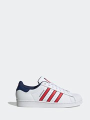 adidas Originals Superstar White Trainers - Image 1 of 8