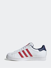 adidas Originals Superstar White Trainers - Image 2 of 8