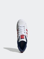 adidas Originals Superstar White Trainers - Image 5 of 8