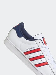 adidas Originals Superstar White Trainers - Image 7 of 8