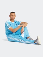 Темно-синий - Футболка из 100% хлопка adidas Adicolor Classics 3 - Изображение 4 из 6