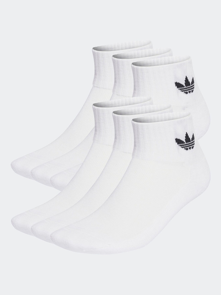 Off White - Набор из 3 пар adidas носков - Изображение 1 из 4 Off White - Набор из 3 пар adidas носков - Изображение 1 из 4