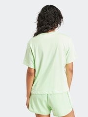 adidas Originals Green Adicolor Trefoil Boxy T-Shirt - Image 3 of 6