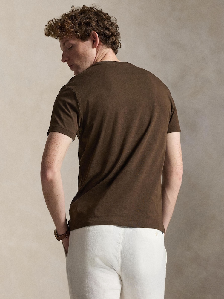 Polo Ralph Lauren Brown Short Sleeve T-Shirt - Image 2 of 5