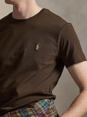Polo Ralph Lauren Brown Short Sleeve T-Shirt - Image 4 of 5