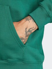 adidas Originals Green 100% Cotton Adicolor Classics Trefoil Hoodie - Image 7 of 8
