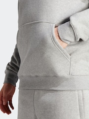 adidas Originals Grey Trefoil Essentials Hoodie - Image 4 of 5
