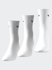 adidas Originals Off White Cushion Crew Socks 3 Pack - Image 8 of 8