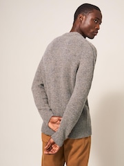 White Stuff Grey Arundel Crew Jumper - Image 2 of 7