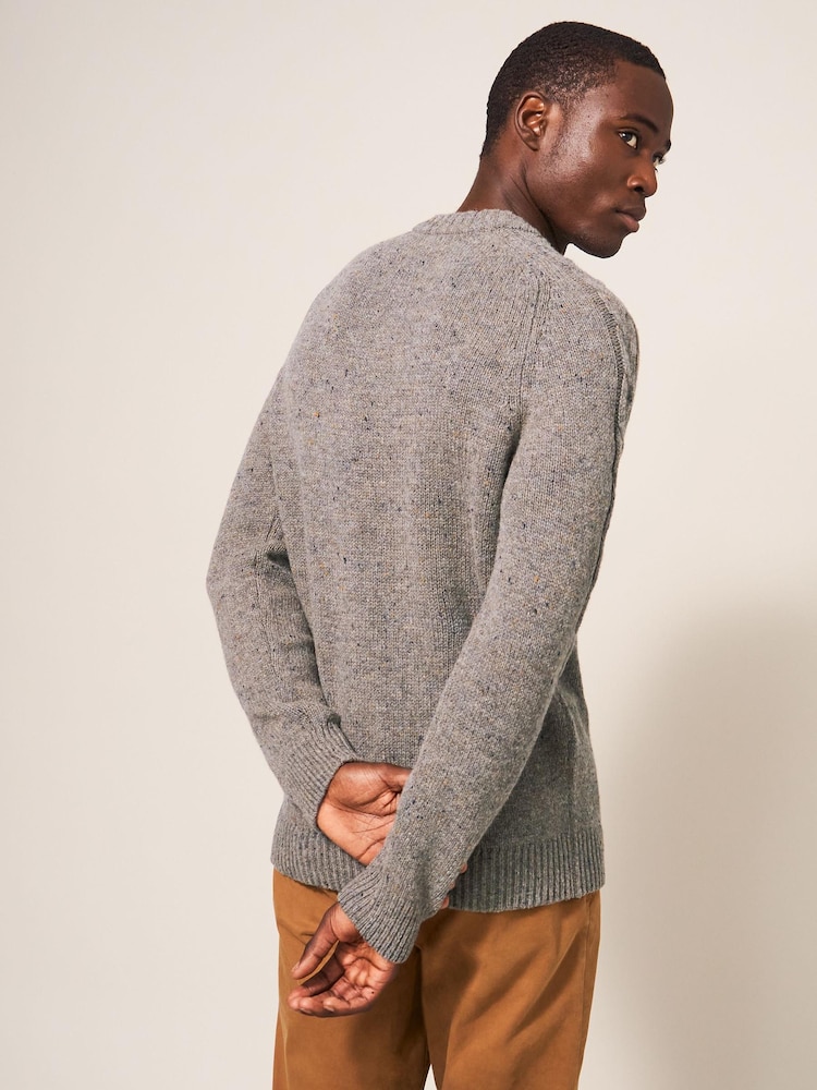 White Stuff Grey Arundel Crew Jumper - Image 2 of 7 White Stuff Grey Arundel Crew Jumper - Image 2 of 7