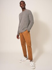 White Stuff Grey Arundel Crew Jumper - Image 3 of 7