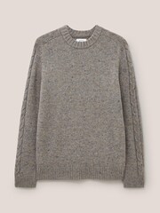 White Stuff Grey Arundel Crew Jumper - Image 5 of 7