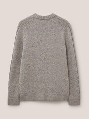 White Stuff Grey Arundel Crew Jumper - Image 6 of 7