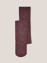 White Stuff Purple Sienna Sparkle Tights - Image 1 of 3