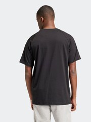 adidas Originals Black 100% Cotton Tongue T-Shirt - Image 3 of 7