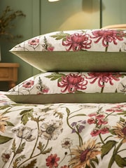 Wylder Multi Wallflower Cotton Rich Reversible Duvet Cover Set - Image 4 of 4