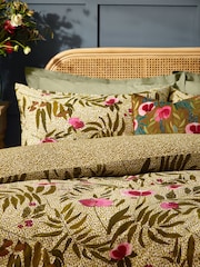 Wylder Green House Of Bloom Poppy Cotton Rich Reversible Duvet Set - Image 2 of 4