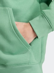 adidas Originals Green Trefoil Essentials Full-Zip Hoodie - Image 5 of 5