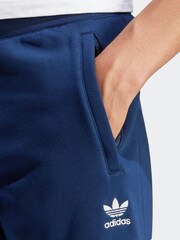 adidas Originals Blue Trefoil Essentials Joggers - Image 4 of 6