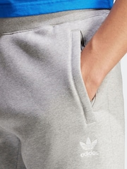 adidas Originals Grey Trefoil Essentials Joggers - Image 4 of 6
