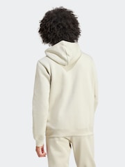 adidas Originals Cream Trefoil Essentials Hoodie - Image 2 of 6