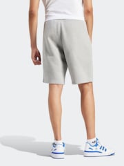 adidas Originals Grey Trefoil Essentials Shorts - Image 2 of 6