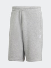 adidas Originals Grey Trefoil Essentials Shorts - Image 6 of 6