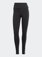 adidas Originals Black 3-Stripe Leggings - Image 7 of 7