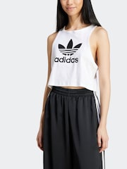 adidas Originals White Tank Top - Image 5 of 8