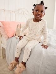 Cream Bunny Pyjamas 1 Pack (9mths-8yrs) - Image 1 of 8